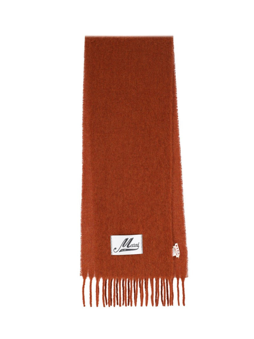 Marni Alpaca Scarf – Brown