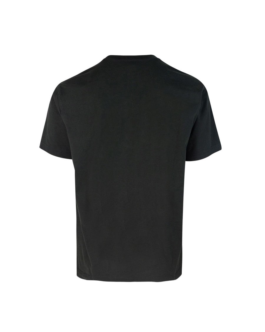 Kenzo Black T-Shirt With Boke Flower Print