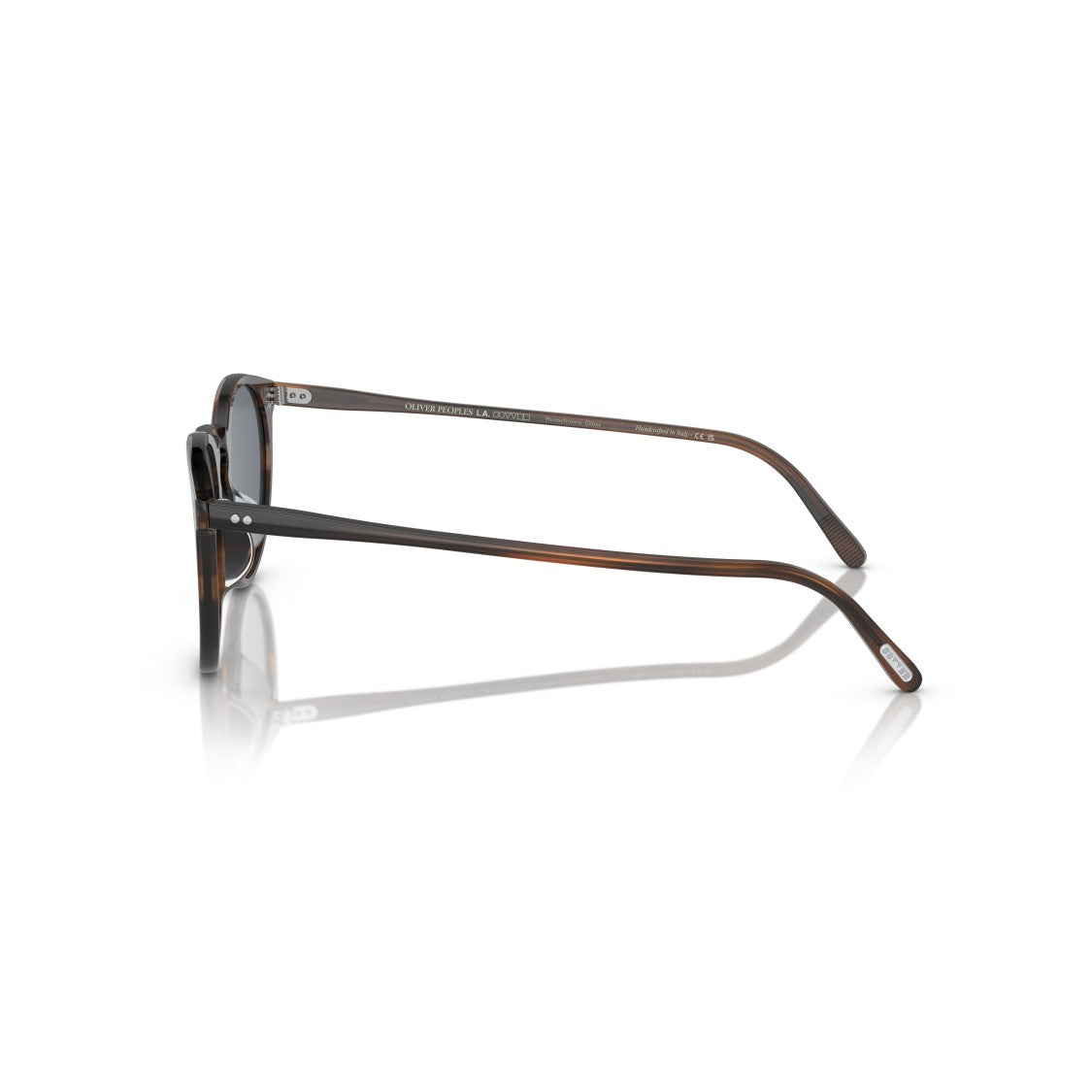 Oliver Peoples 0Ov5183s Round Tortoiseshell Acetate Sunglasses With Keyhole Bridge