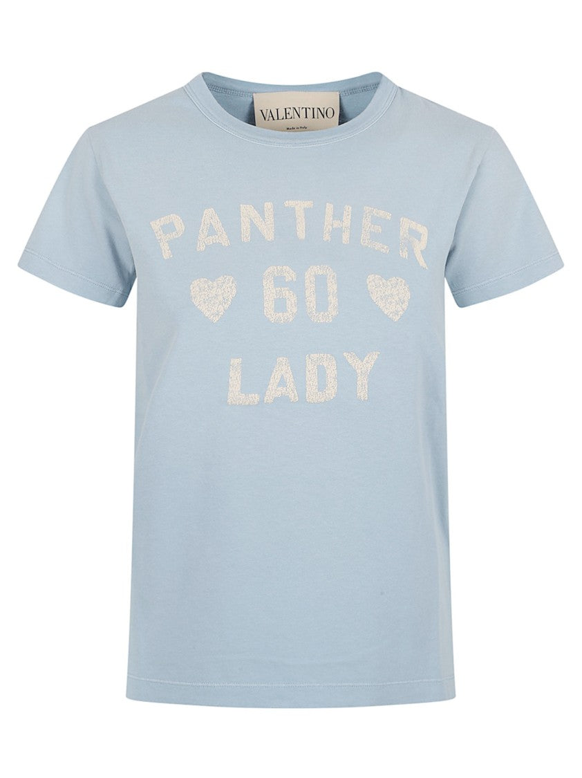 Valentino Garavani Light Blue Short-Sleeve T-Shirt