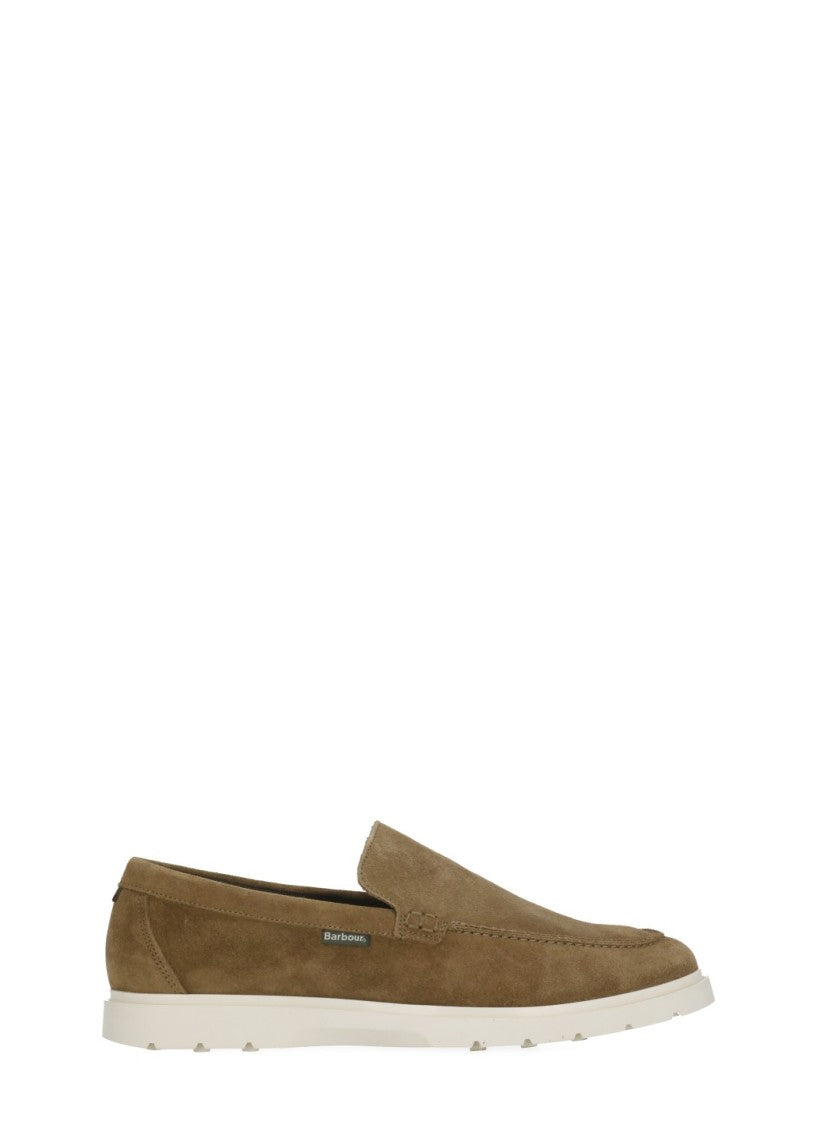 Barbour Brown Carty Suede Loafers