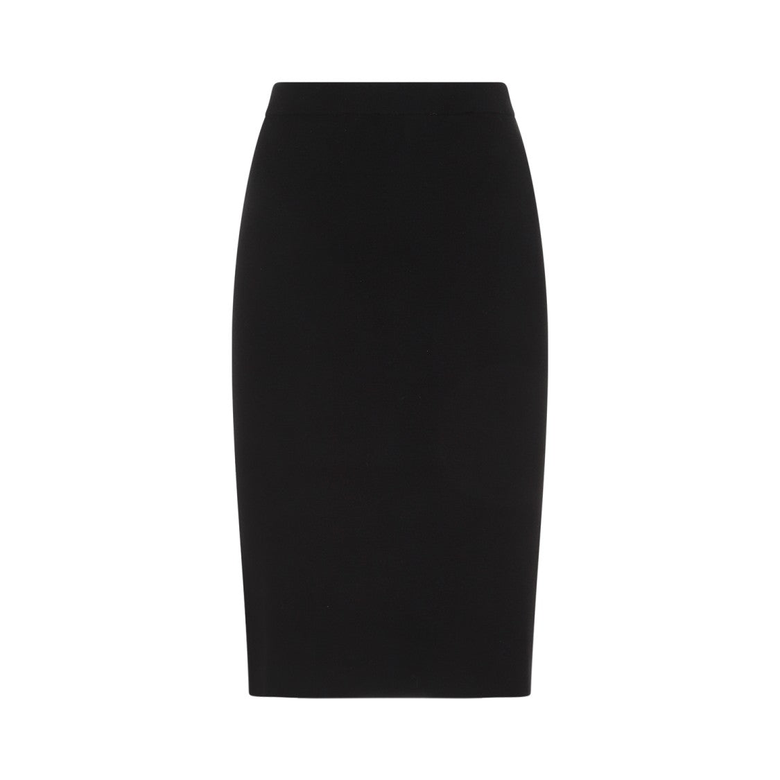 Saint Laurent Black Wool Pencil Skirt