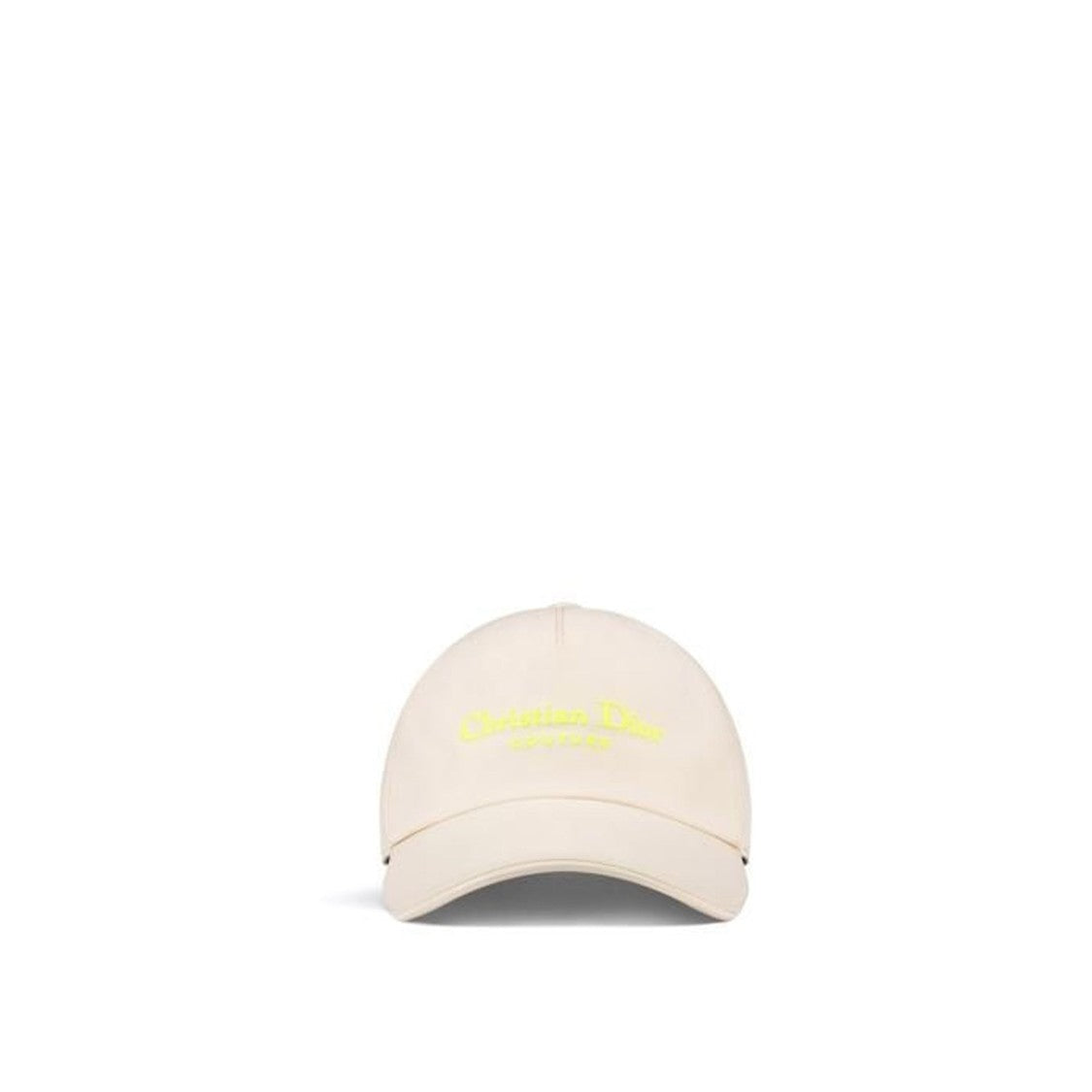 Dior Cotton Blend Logo Hat With Rigid Visor