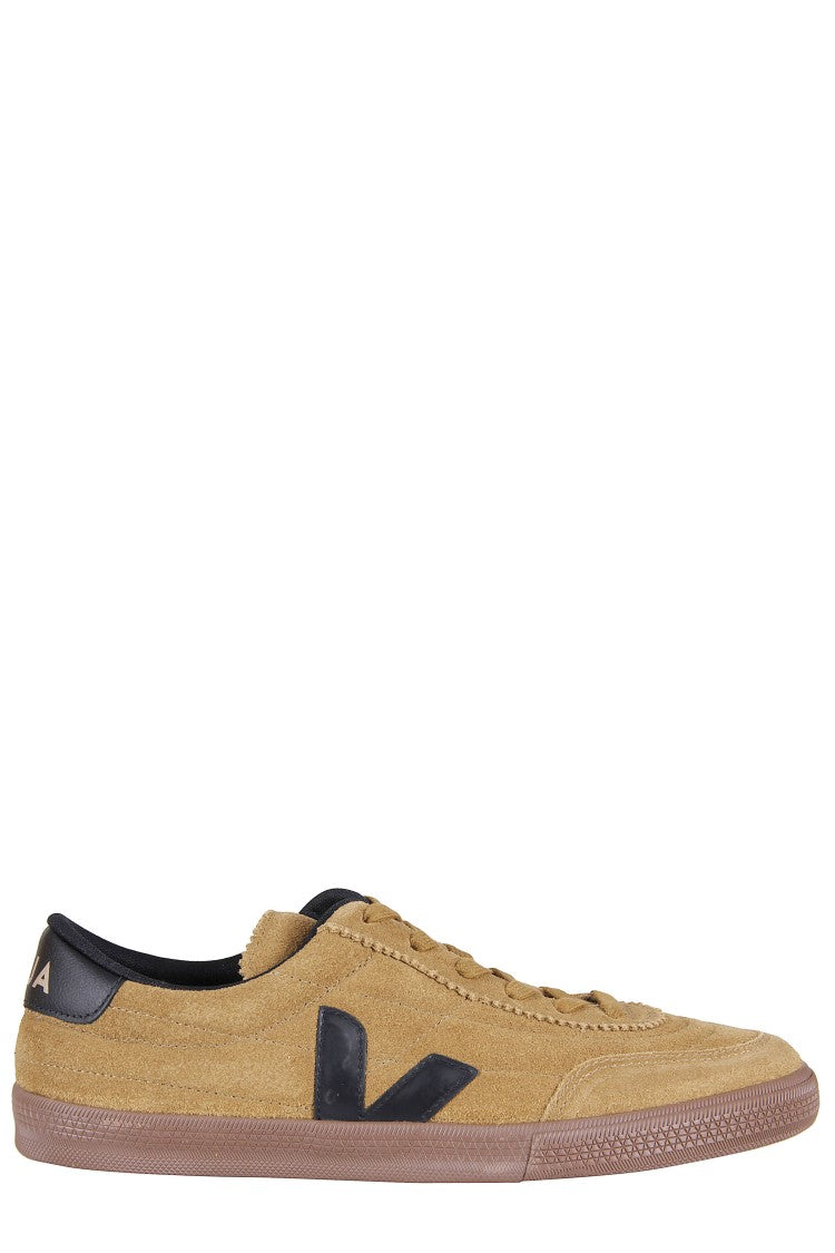Veja Panenka Suede Leather Sneakers With Embossed Logo