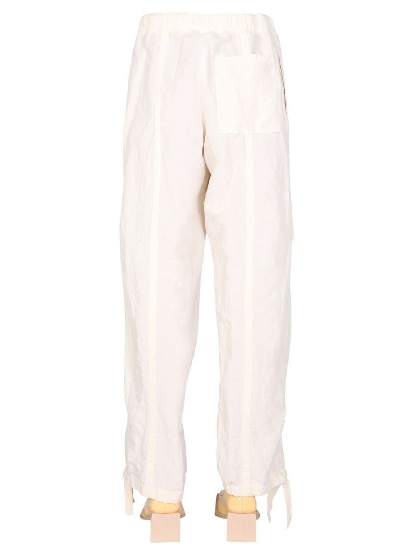 Jil Sander Relaxed Fit Trousers With Drawstring Waist