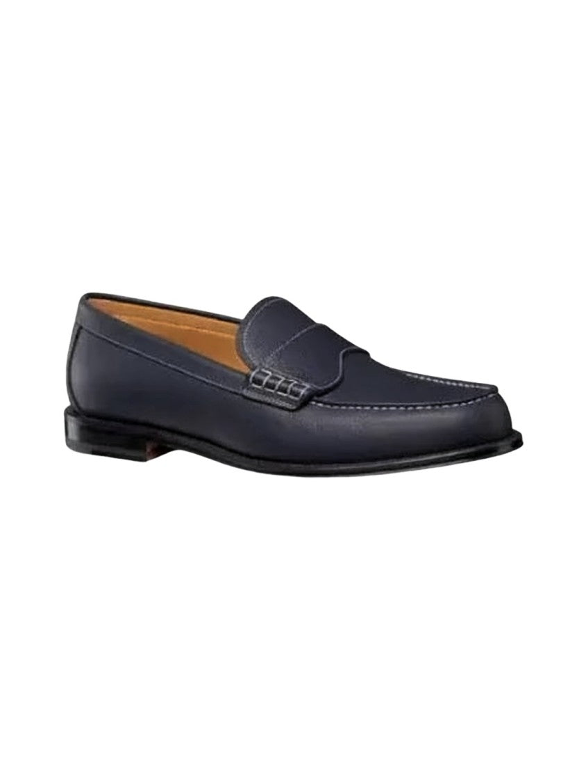Dior Calf Leather Loafers With Classic Silhouette