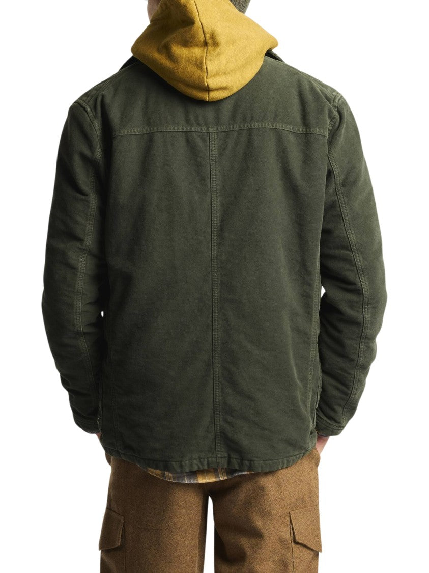 Fay Frosted Cotton 4 Ganci Toggle Jacket