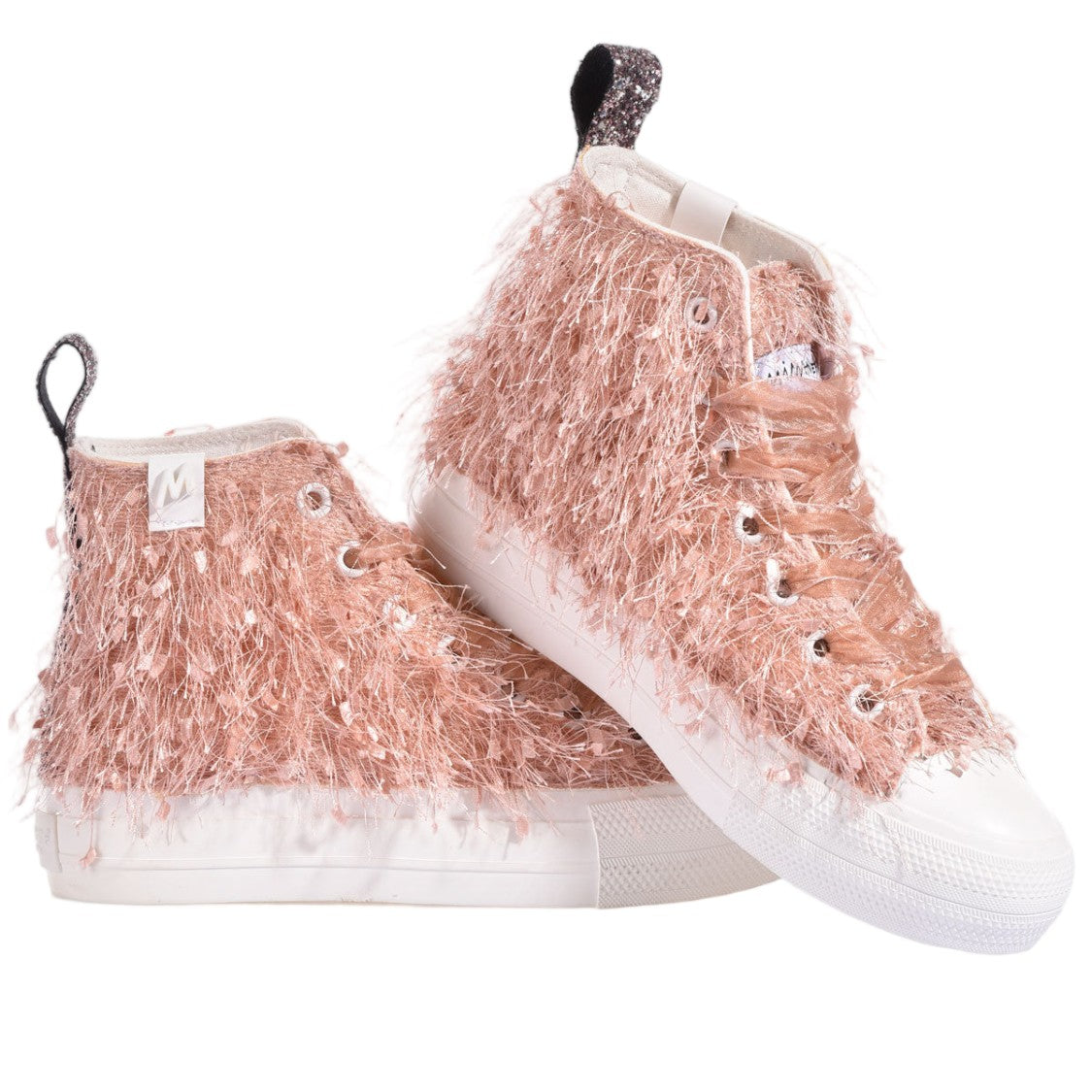 Mimanera Pink Blossom Handcrafted Blossom Masterpiece Sneakers