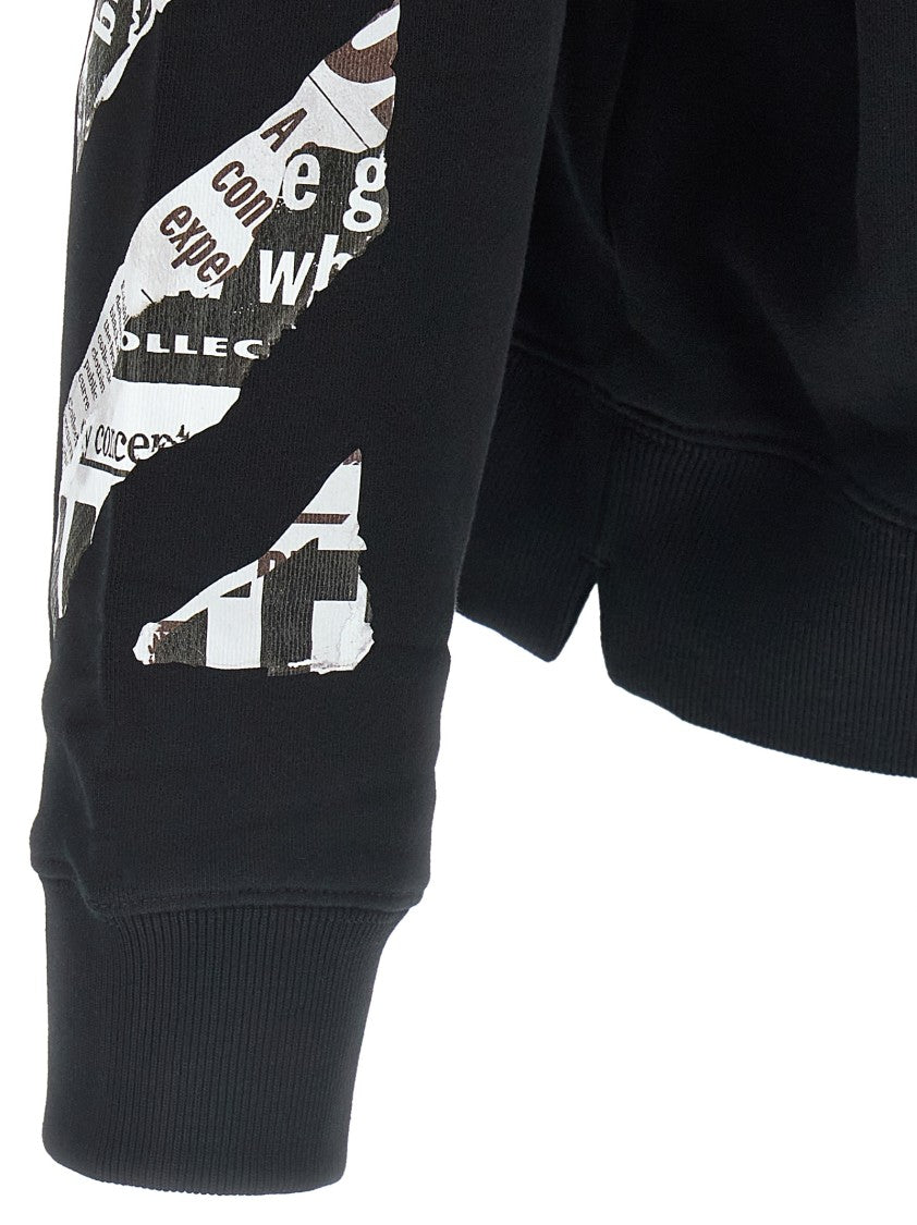 Off-White 'Newspaper Arrow Skate' Hoodie
