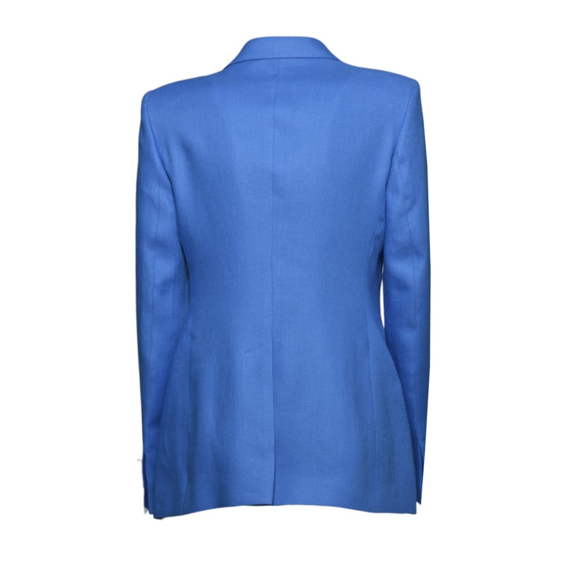 Tagliatore J-Parigi Double-Breasted Jacket In Royal Blue Linen Twill