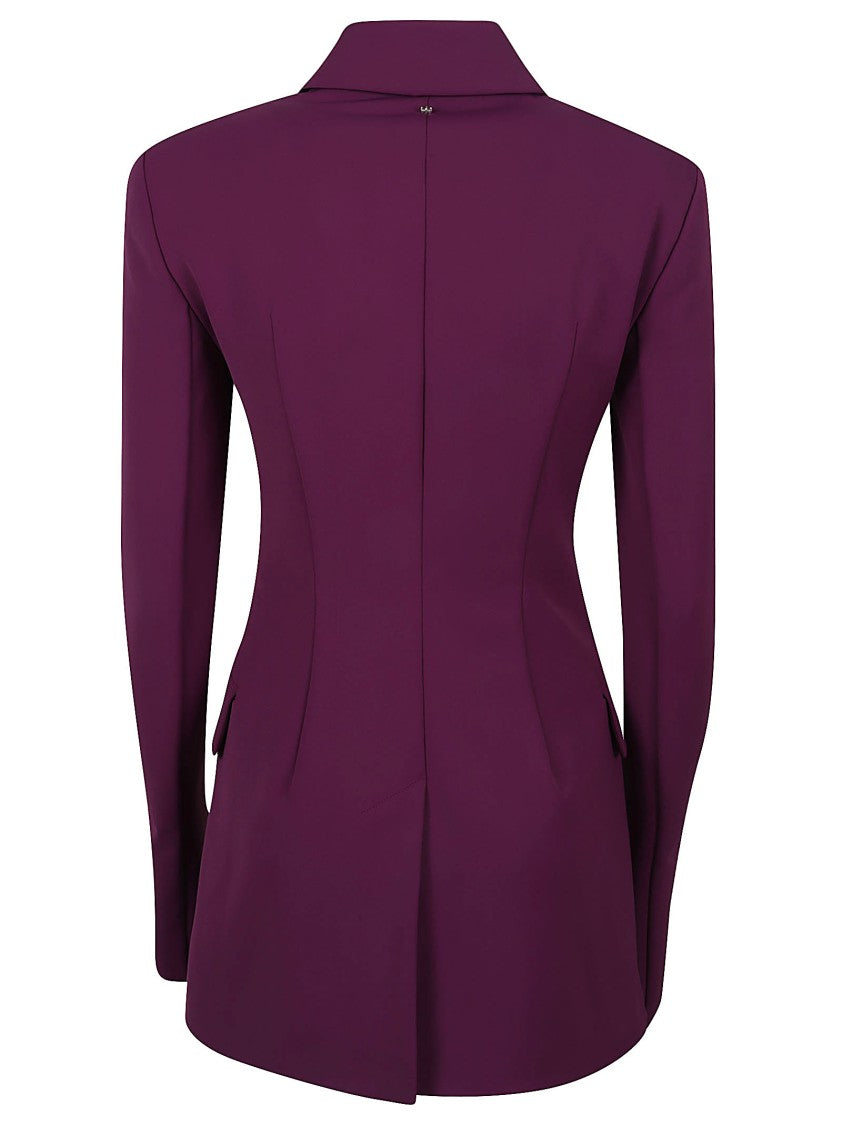 Max Mara Tailored Single-Breasted Jacket With Notched Lapels