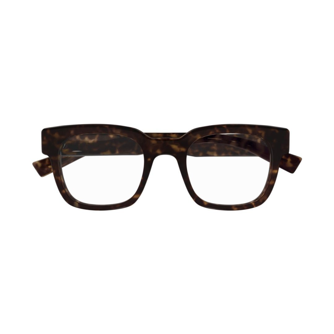 Saint Laurent Sl 805 Tortoiseshell Square Frame Eyeglasses