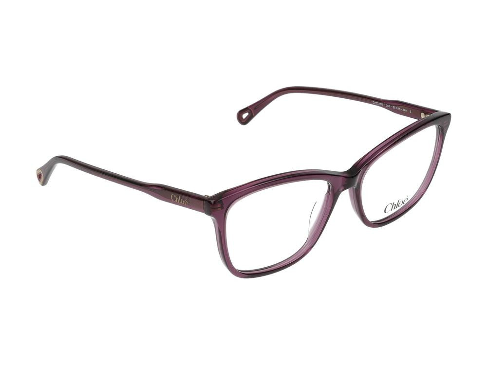 Chloé Eyeglasses Ch0318o 004 Burgundy Burgundy Tra 55/16/140