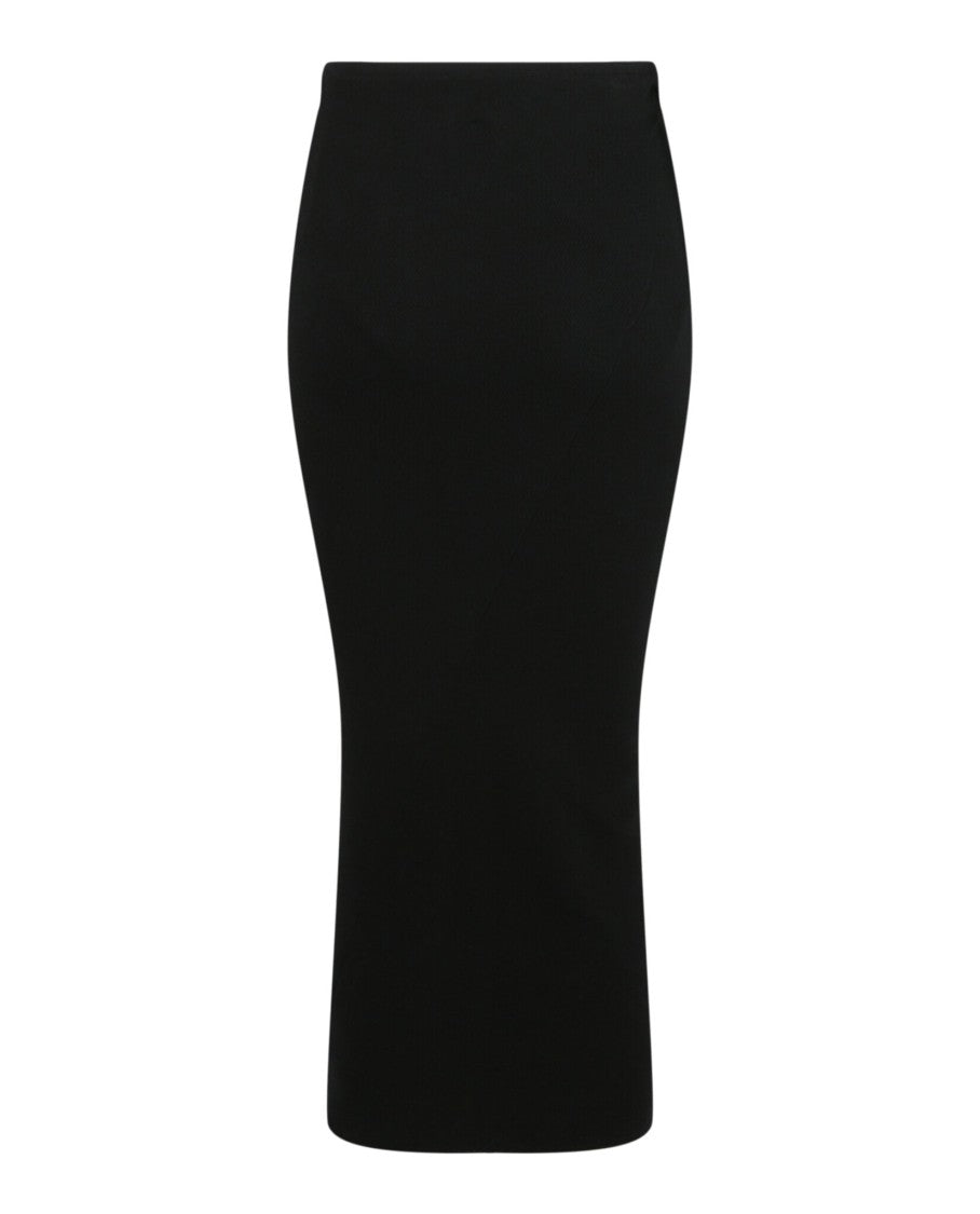 Balenciaga High-Rise Midi Skirt With Iconic Twisted Draping