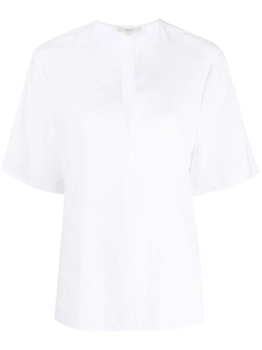Vince Easy Slit Neck Tee