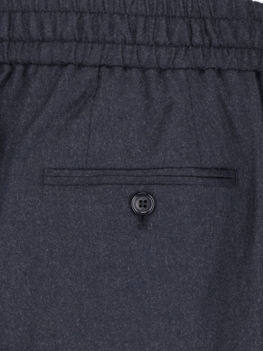 Dolce & Gabbana Relaxed-Fit Elastic Waistband Chino Trousers