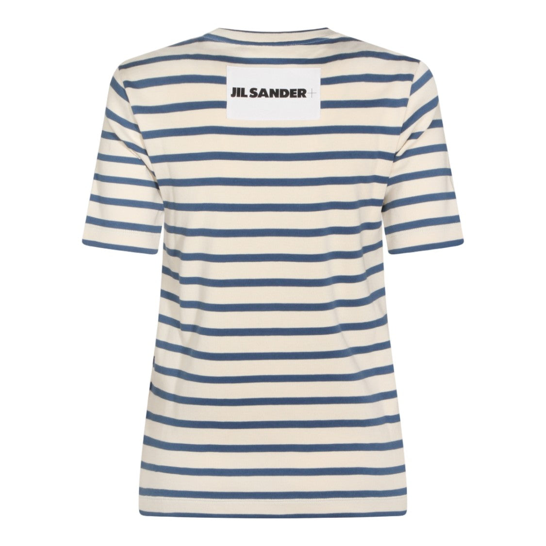Jil Sander Horizontal Striped Short-Sleeve T-Shirt