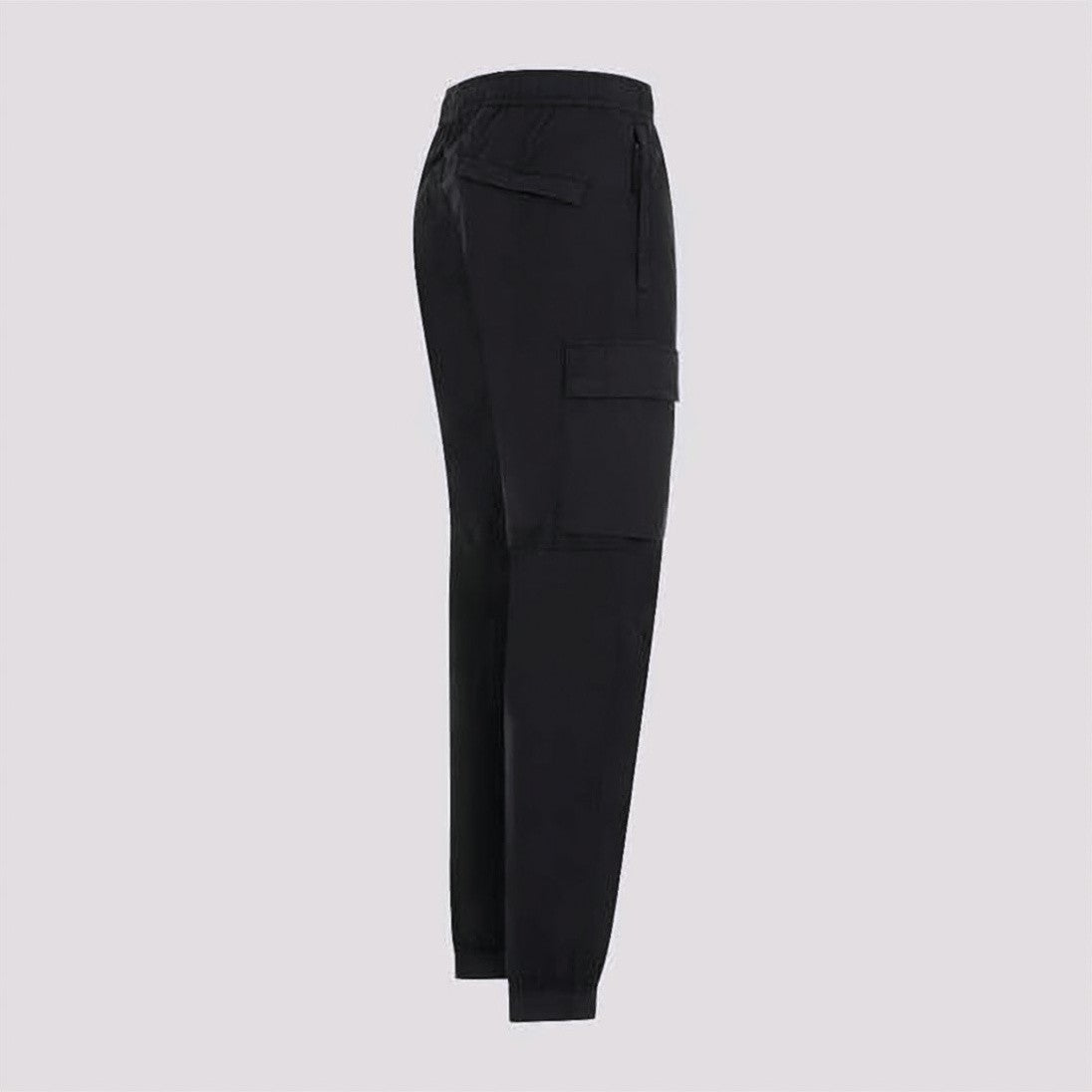 Stone Island Tapered Cargo Pants With Elastic Waistband