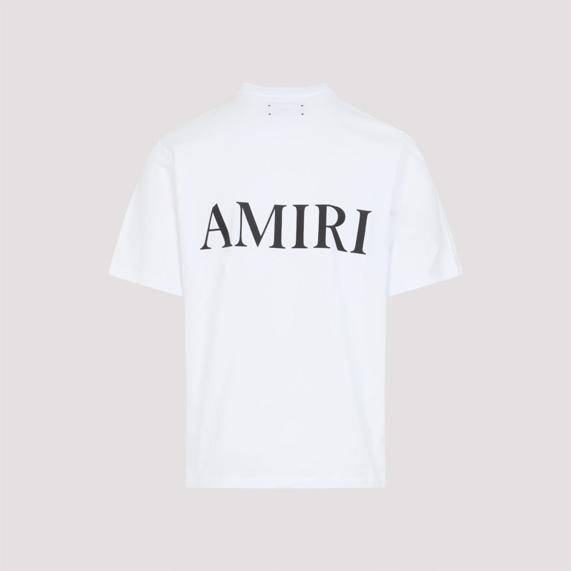 Amiri Classic Cotton T-Shirt With Distinctive Logo Accents
