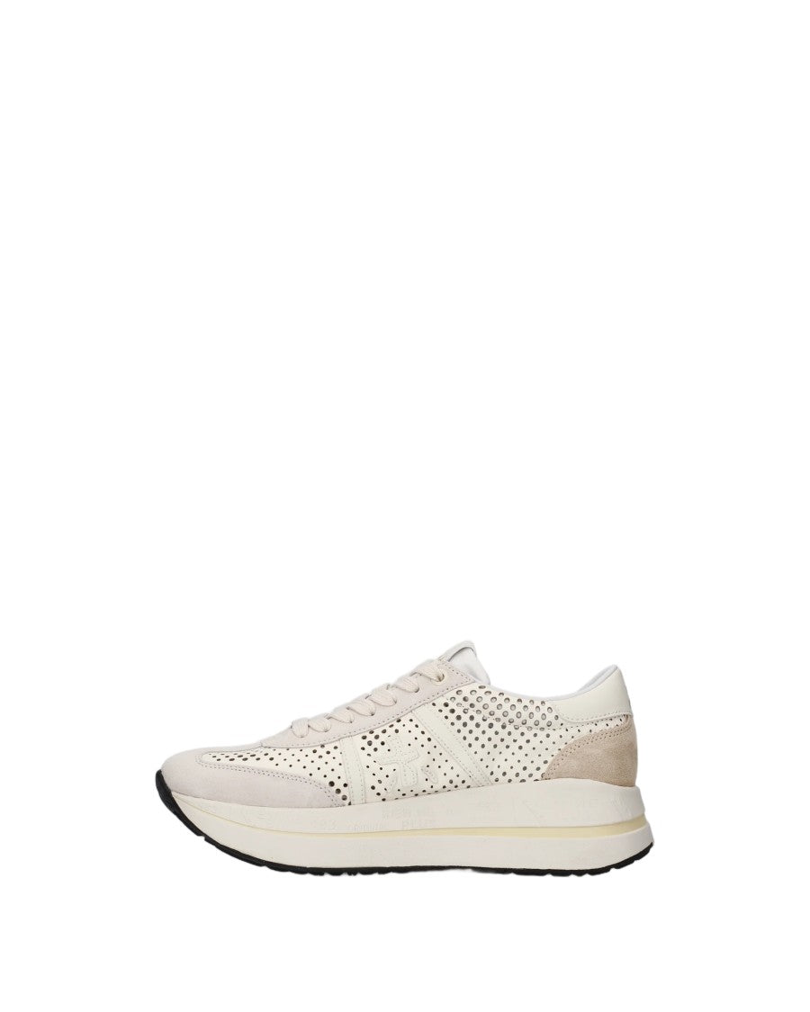 Premiata Sparkling Details Leather Sneakers