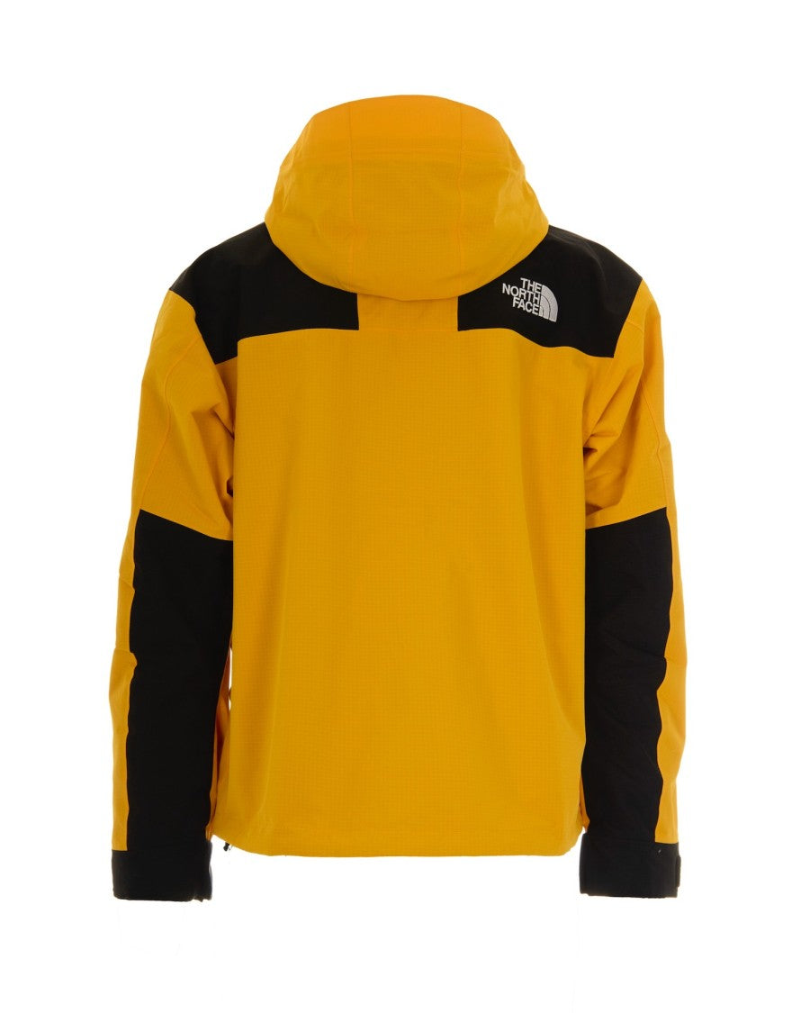 The North Face Dryvent Mono Summit Windbreaker In Gold/Black