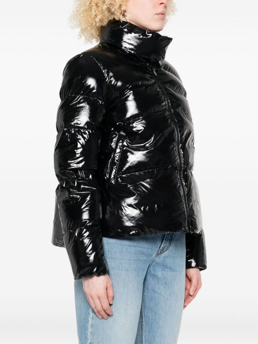 Pinko Puffer Jacket With High Collar