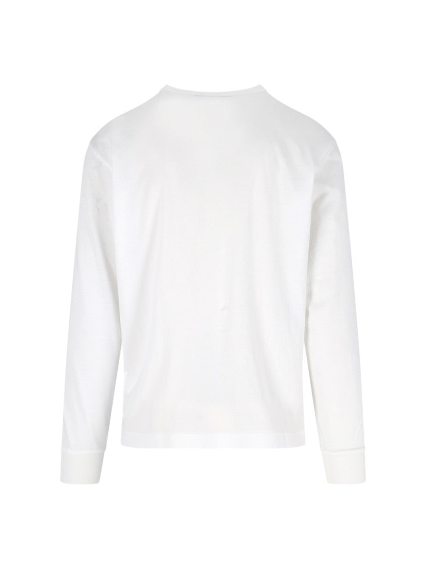 Our Legacy White Farewell Angelic Print Cotton T-Shirt