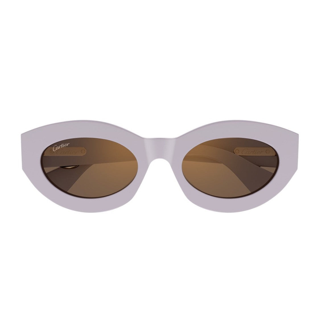 Cartier Violet Panthère C De Cartier Recycled Acetate Cat-Eye Sunglasses