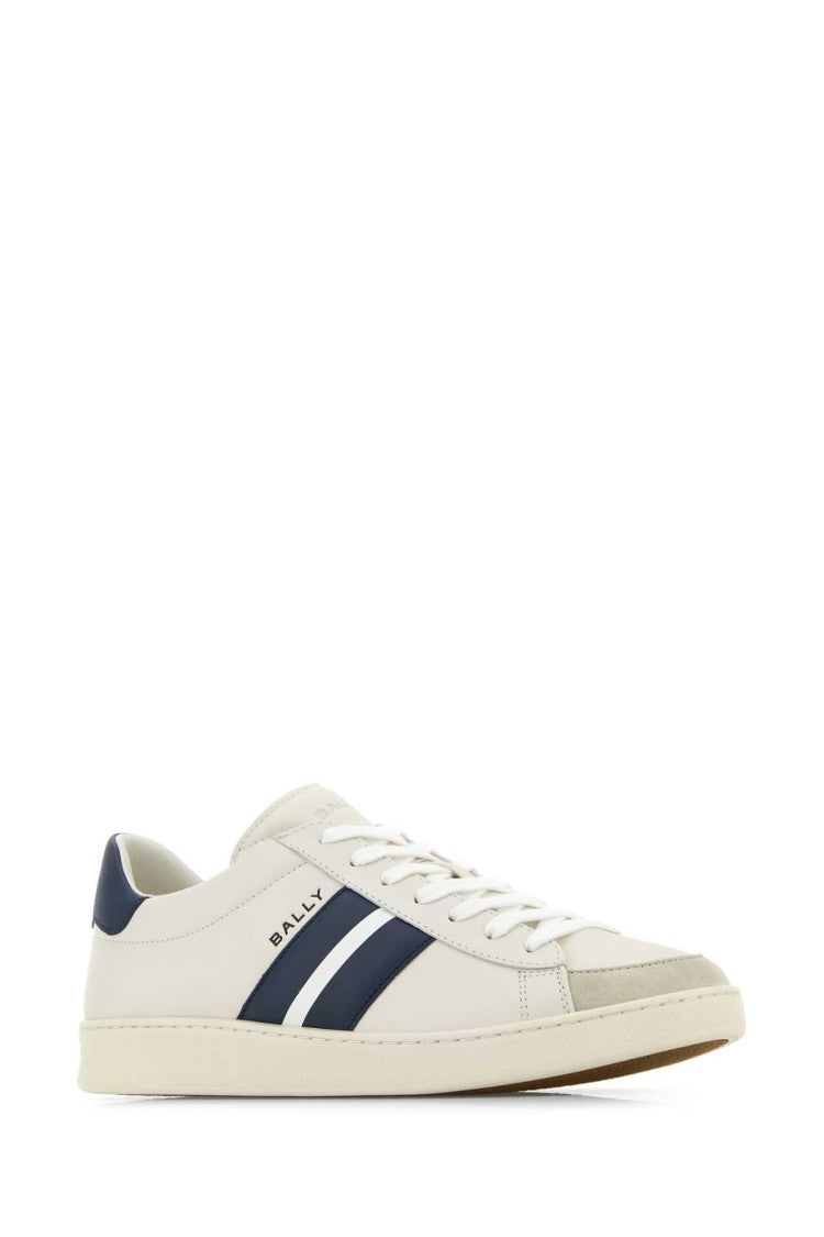 Bally White Leather Thiago Sneakers