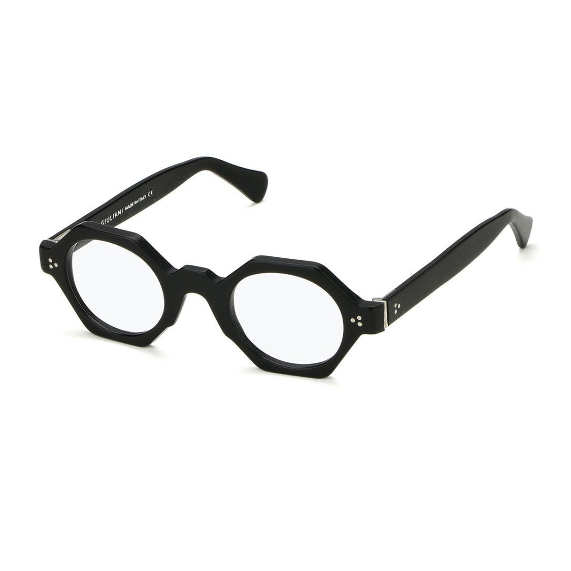 Giuliani Occhiali Black H171 Metal Geometric Sunglasses