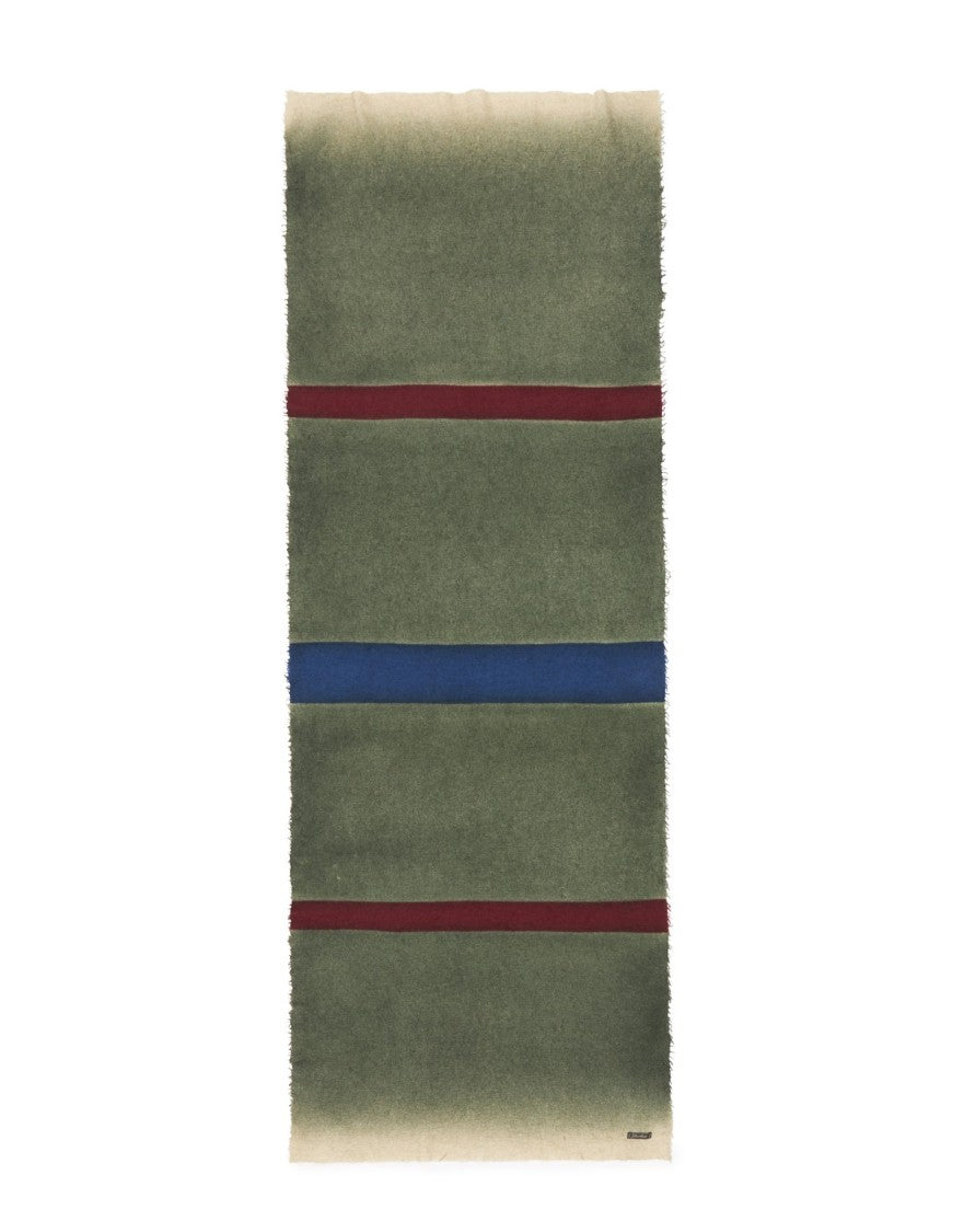 Faliero Sarti Eros Model Ombre Cashmere-Silk Artisan Scarf