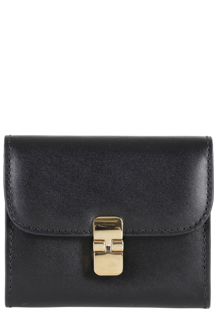 A.P.C. Compact Black Wallet