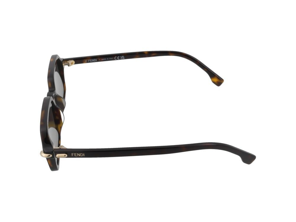 Maison Fendi Fe40174i Black Contemporary Frame Sunglasses