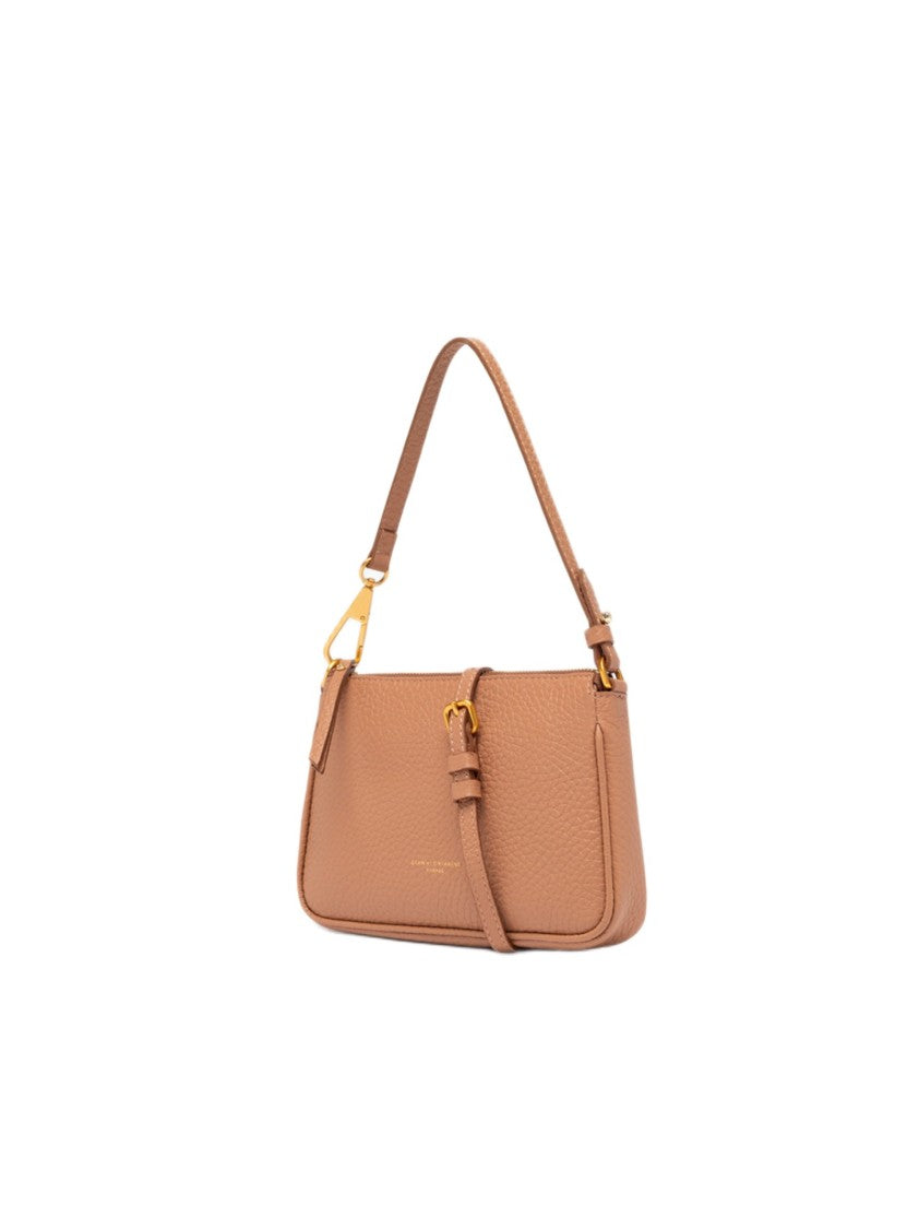 Gianni Chiarini Compact Rectangular Handbag With Textured Leather Finish