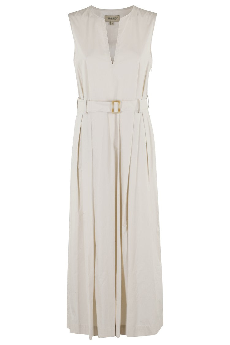 Woolrich Belted Long Dress