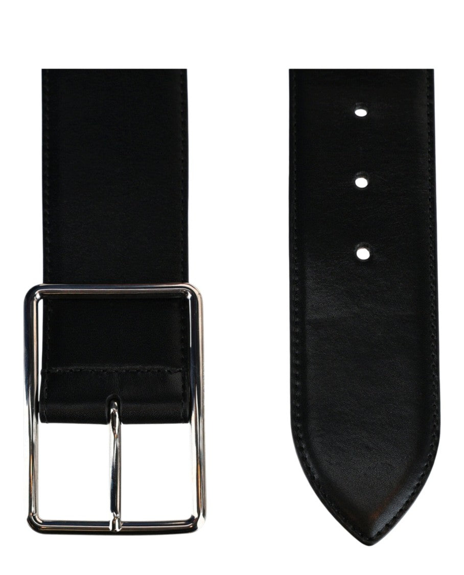 Alexander Mcqueen Wide Leather Belt
