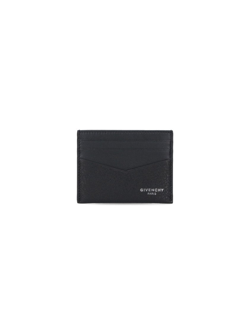 Givenchy Textured Black Wallet With Multiple Card Slots