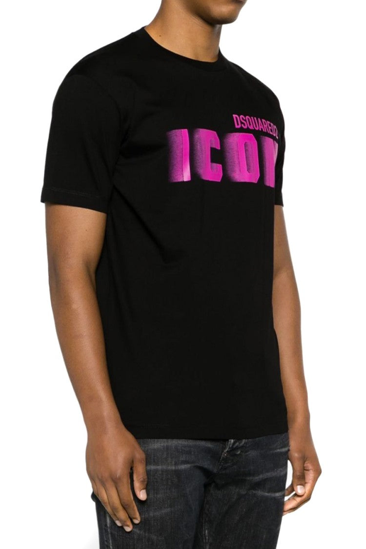 Dsquared2 Black Cotton T-Shirt