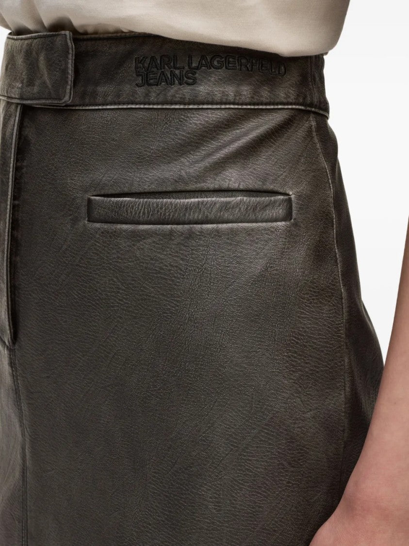 Karl Lagerfeld Classic Silhouette Subtle Flare Skirt