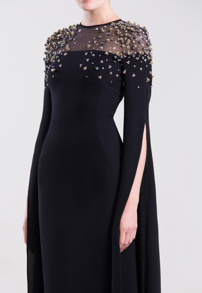 Saiid Kobeisy Straight Beaded Dress
