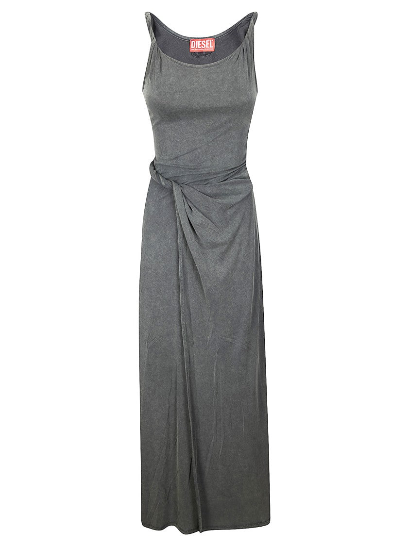 Diesel Long Slim-Fit Modal Blend Dress