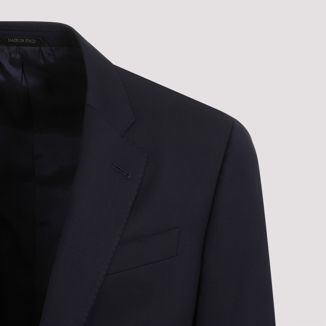 Giorgio Armani Dark Navy-Blue Virgin Wool Suit