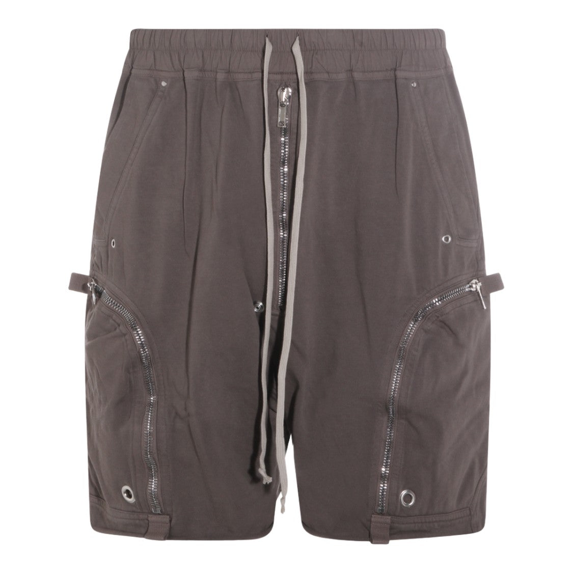 Drkshdw By Rick Owens Relaxed Fit Black Shorts