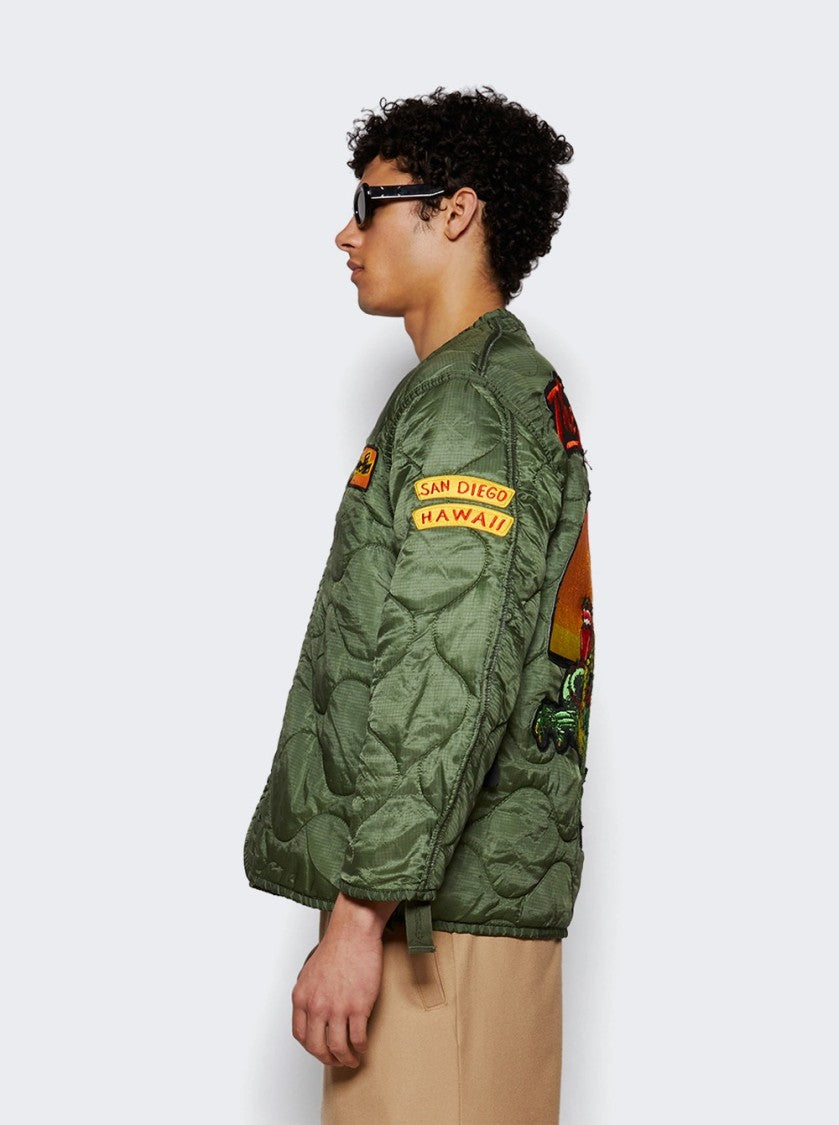 Madeworn Rolling Stones Jacket Army