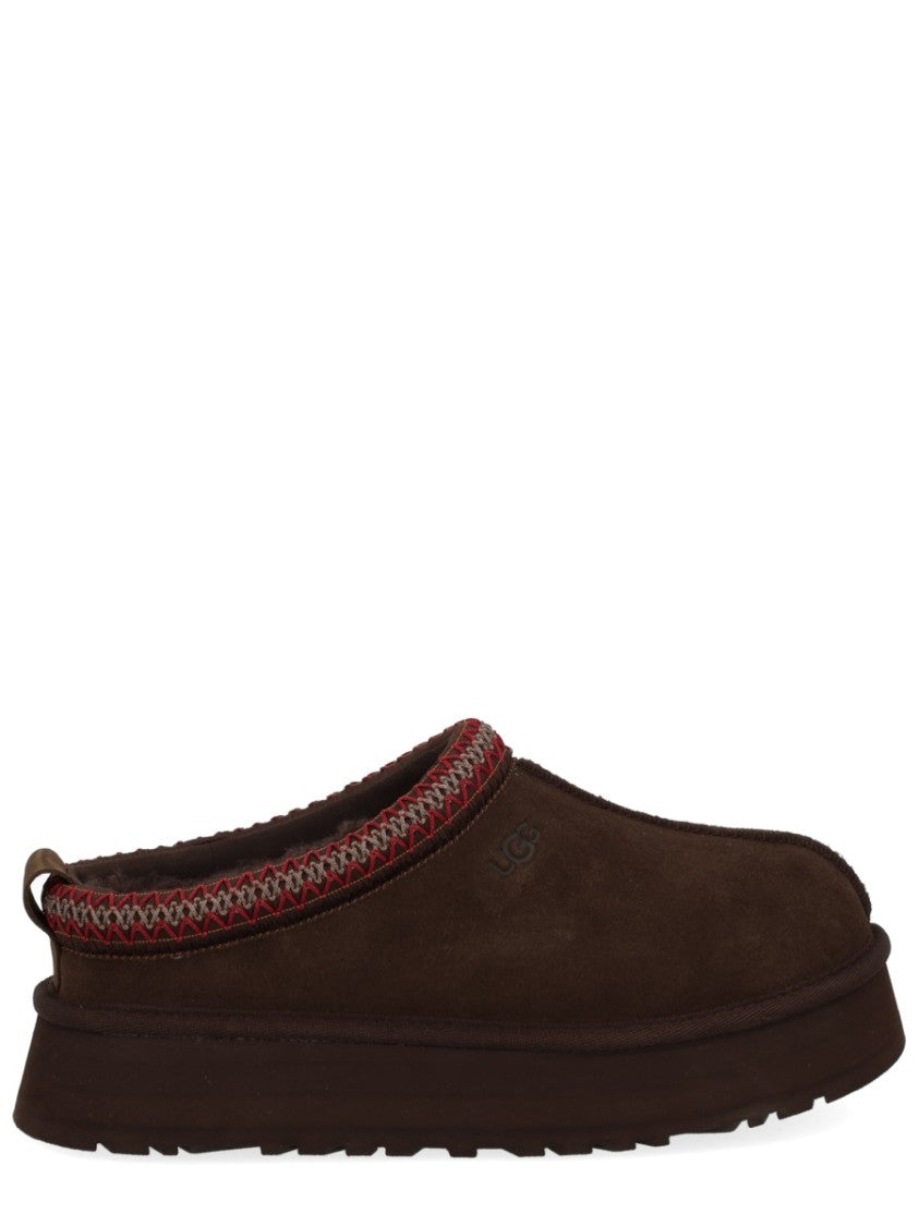 Ugg Tazz Ii Woven Textile Accent Leather Sandals