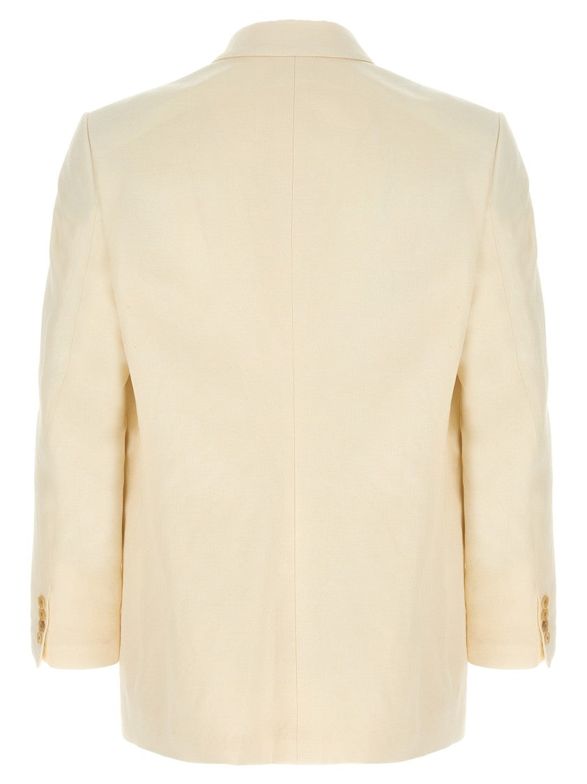 Auralee Double-Breasted Blazer
