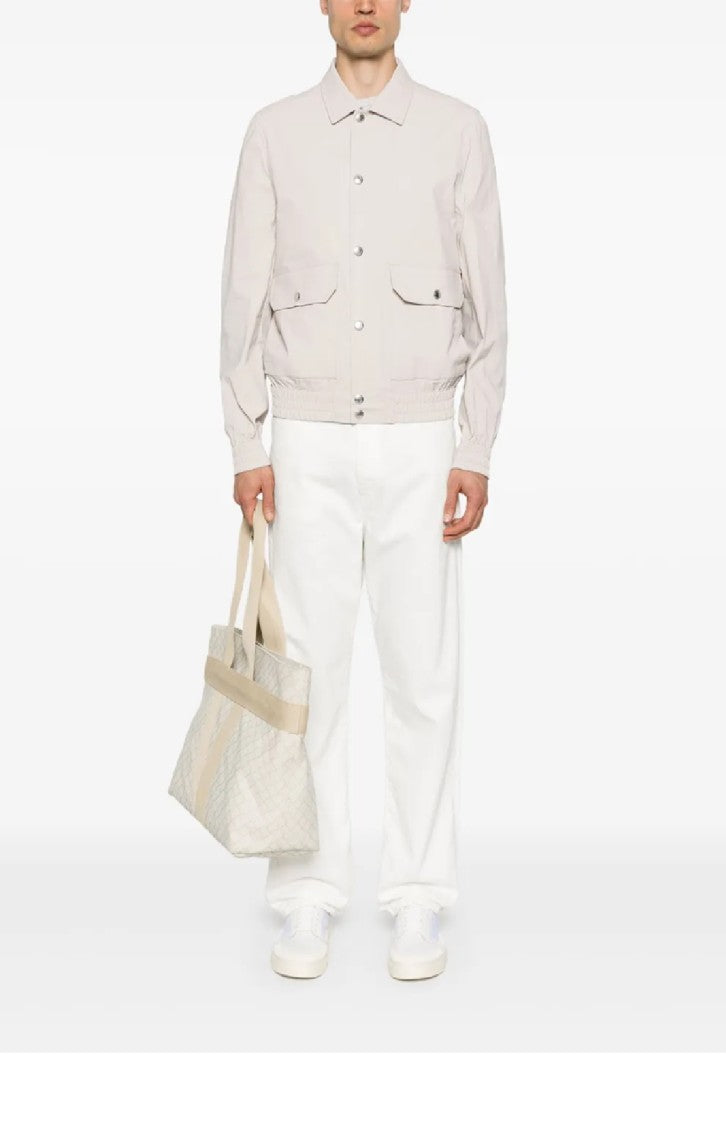 Brunello Cucinelli Classic Collar Jacket With Front Button Closure