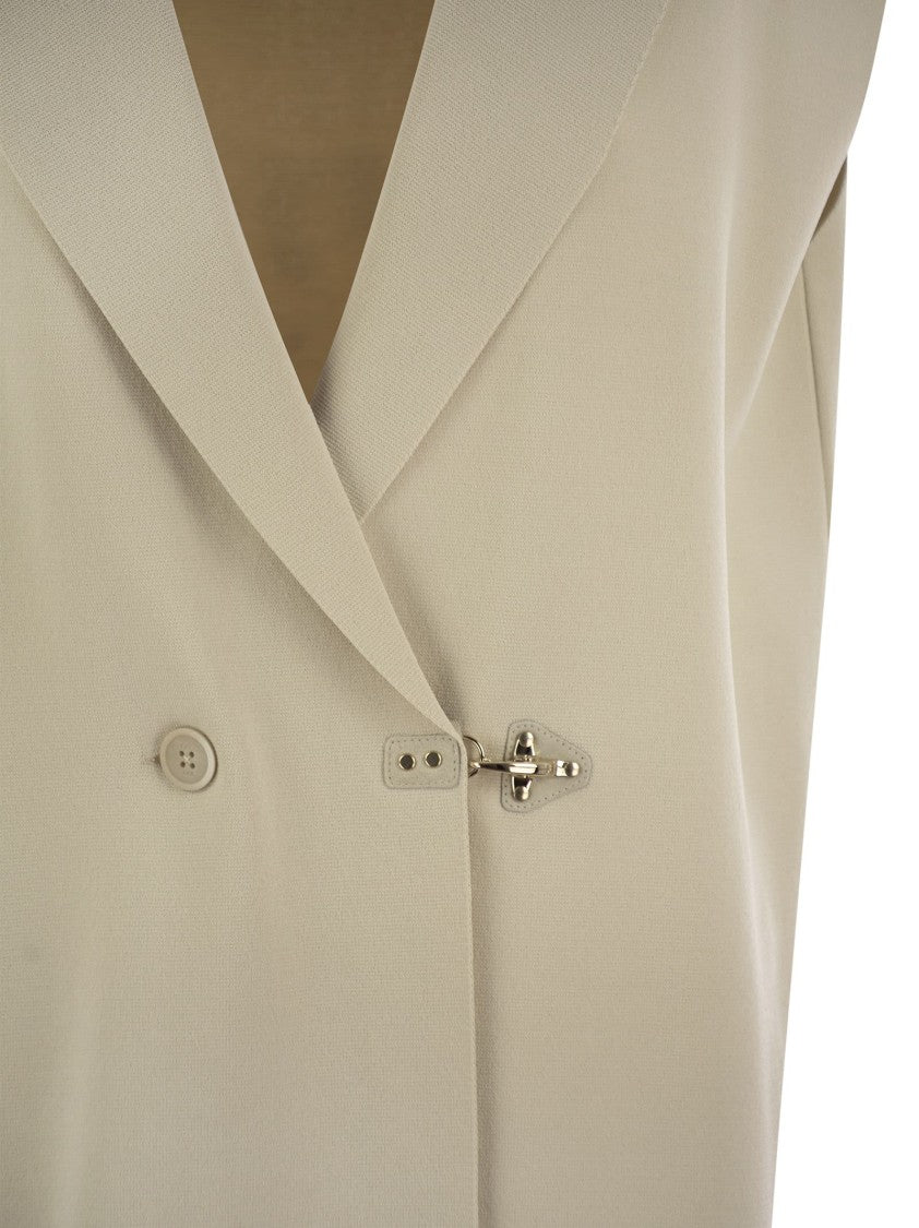 Fay Technical Viscose Knitted Vest