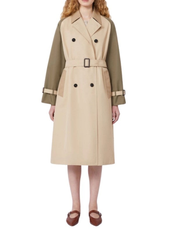 Weekend Canasta Cotton Gabardine Trench Coat
