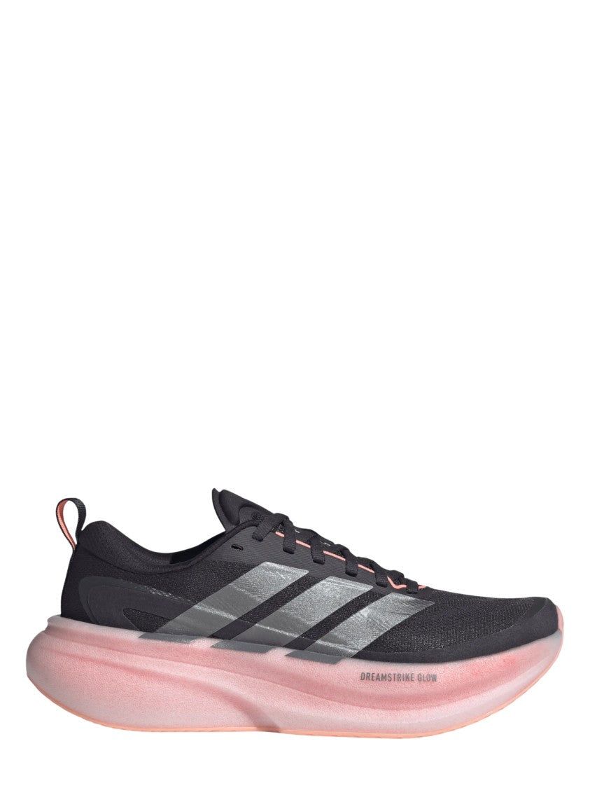 Adidas Grey Fabric Supernova Glide Sneakers